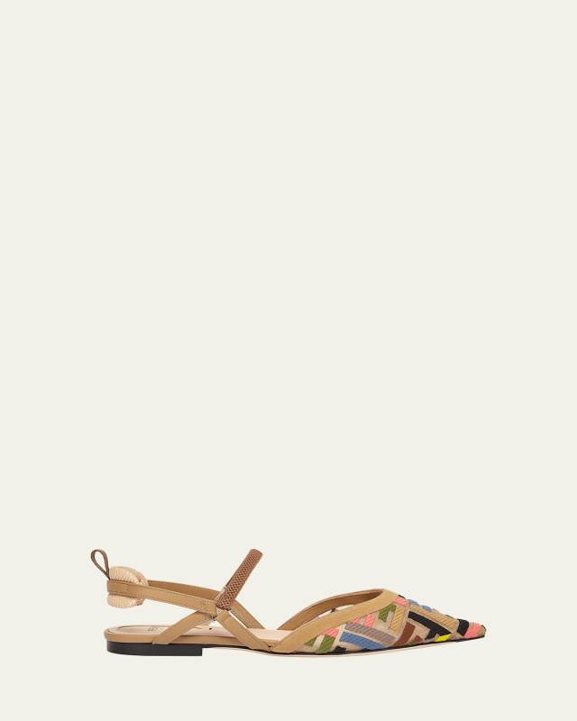 Colibri Multi FF Sporty Slingback Flats